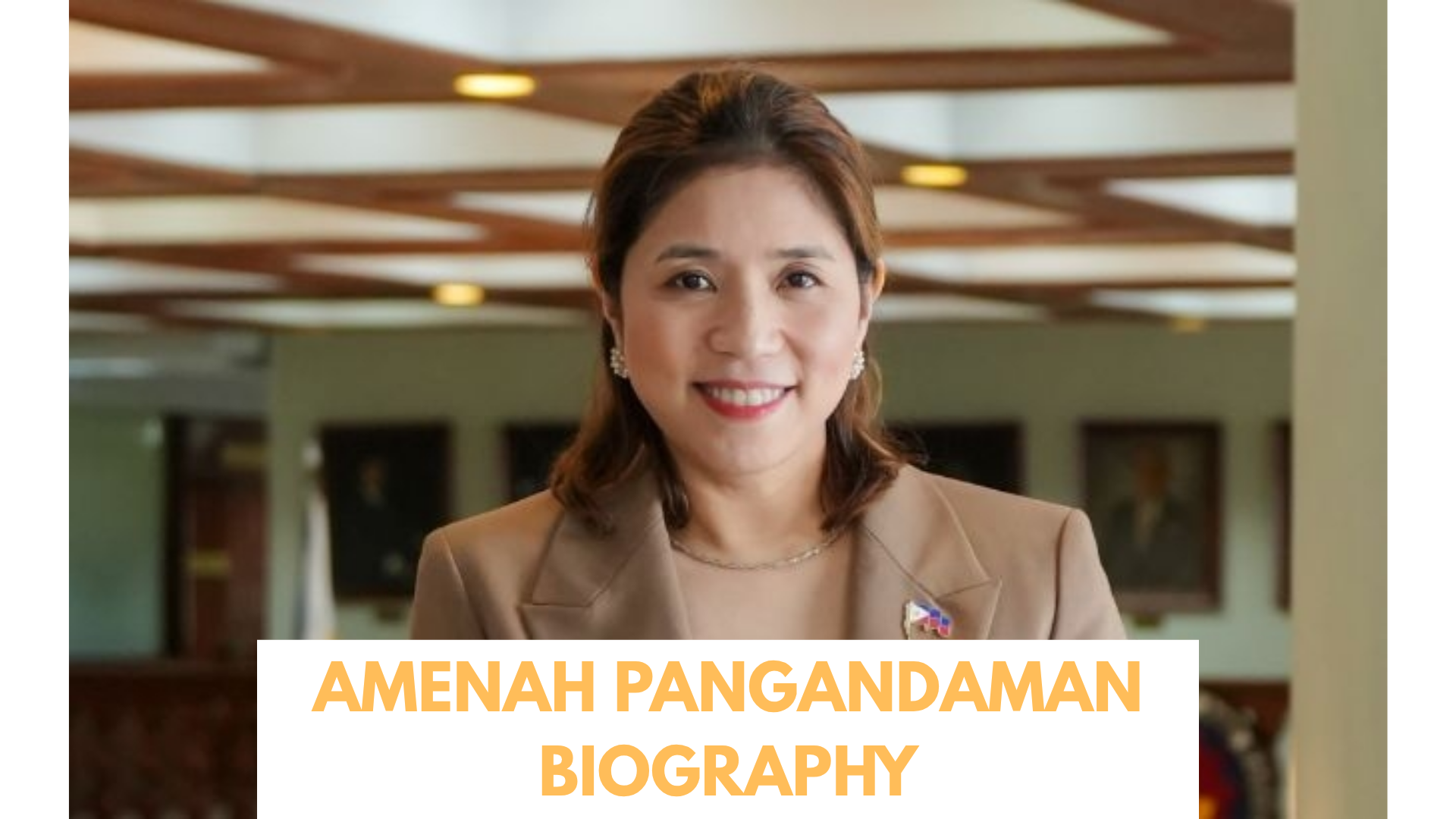 Amenah Pangandaman Biography