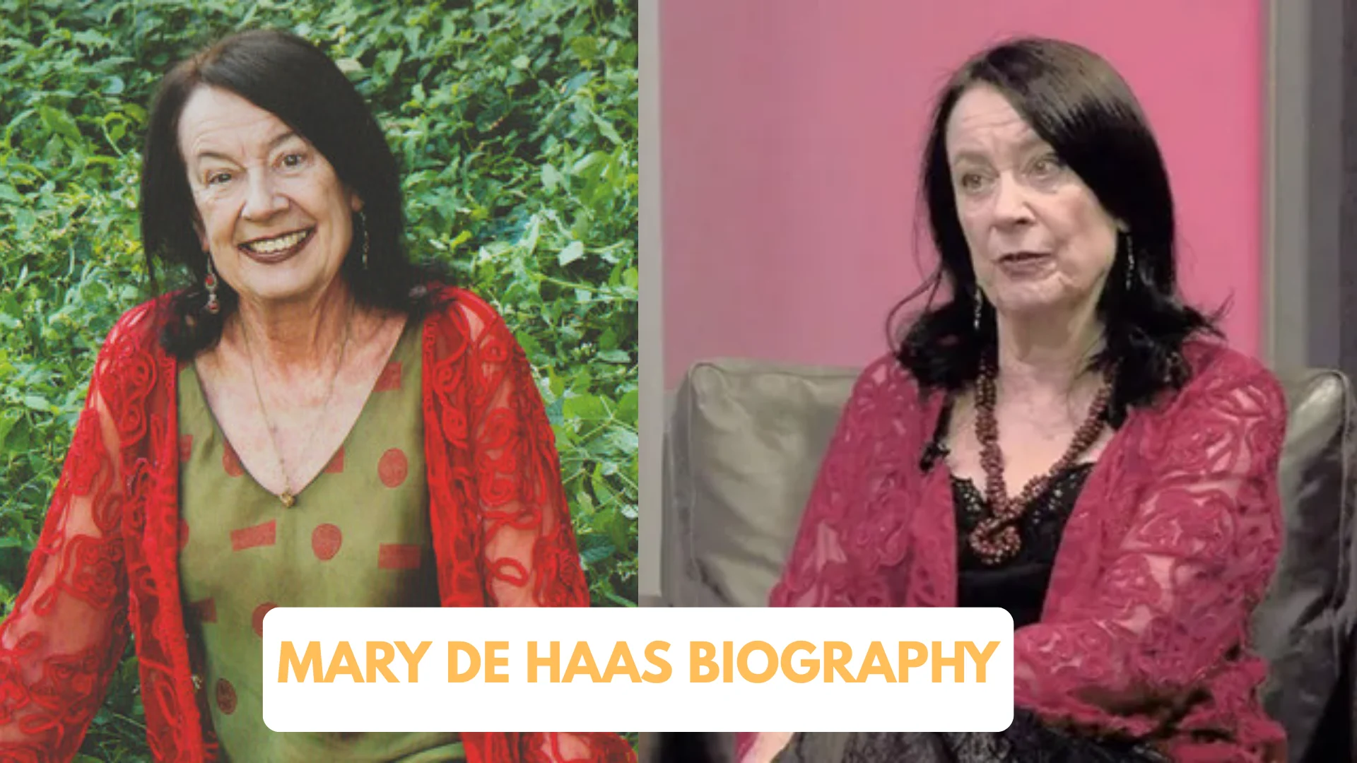 Mary de Haas Biography