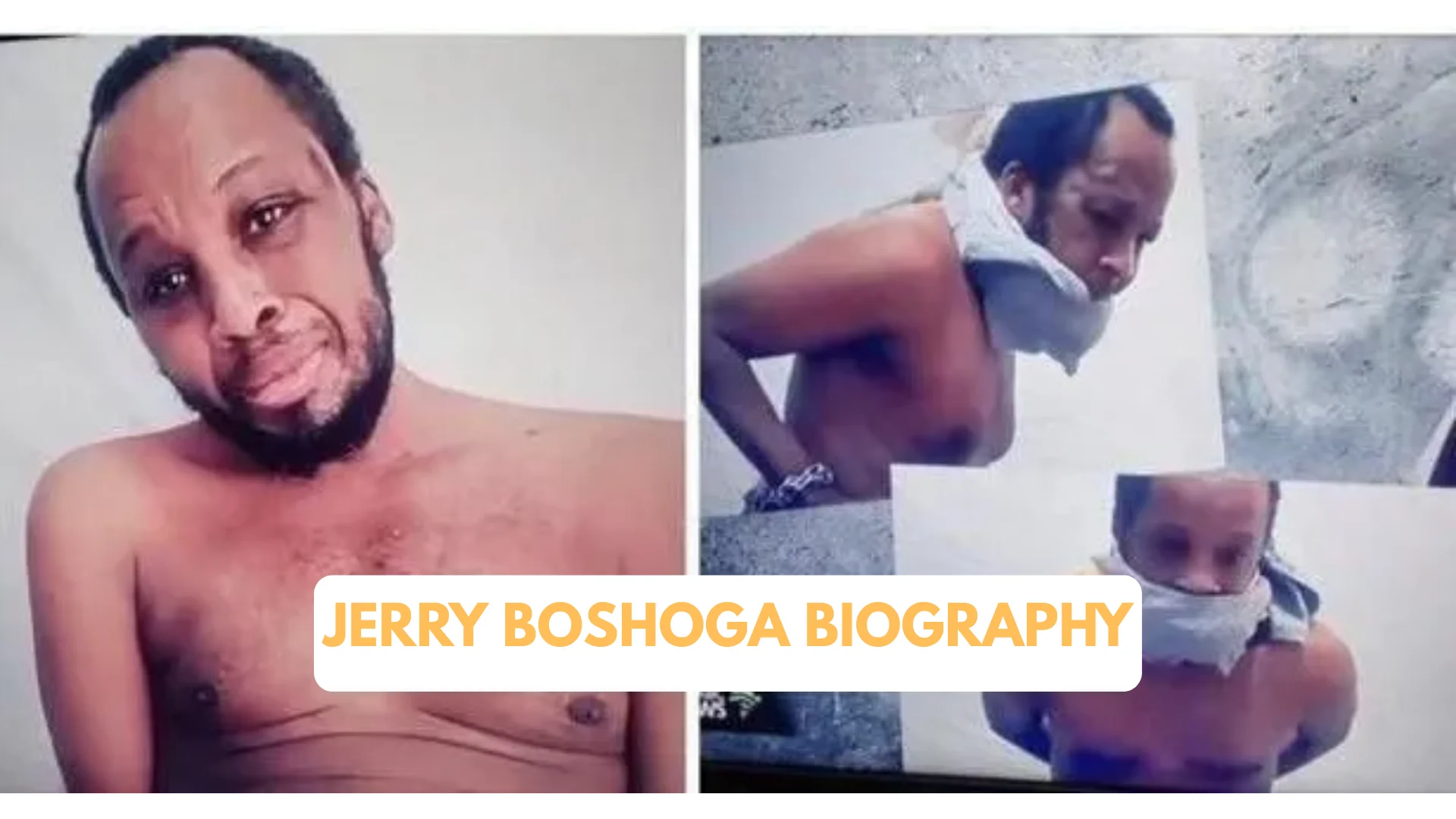 Jerry Boshoga Biography